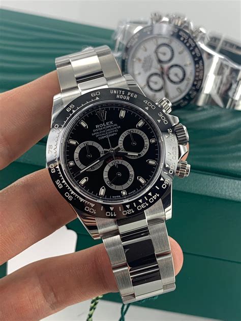 rolex cosmograph daytona black dial